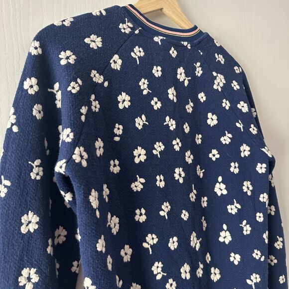 & Other Stories Paris Atelier Womens Floral Embroidered Sweater‎ Size 4 Small - Picture 8 of 8